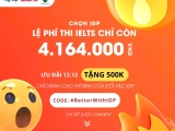 VINH DUY ENGLISH RẤT VUI MỪNG THÔNG BÁO ĐÃ TRỞ THÀNH ĐỐI TÁC CHÍNH THỨC CỦA IDP VIỆT NAM