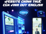 VINH DUY ENGLISH CÔNG BỐ WEBSITE CHÍNH THỨC